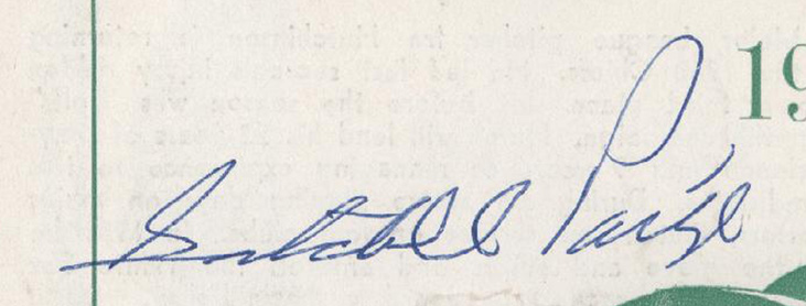 SATCHEL PAIGE signed 1960 Lincoln Chiefs Baseball Program + LOA  